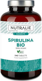 Nutralie Spirulina Bio Tabletten vegan ohne Zusatzstoffe – Bild 1 von 3