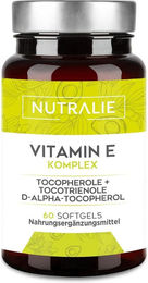 Nutralie Vitamin E Kapseln 60 Stück – Bild 1 von 3