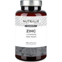 Produktbild von Nutralie Zink Citrat und Vitamin B6 Hochdosiert Vegan 120 Kapseln