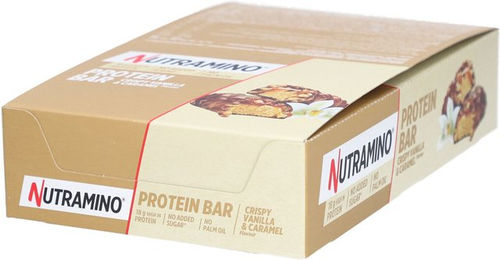 Nutramino Proteinriegel Crispy Vanilla & Caramel – Bild 1 von 1