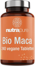 Nutrapure Bio Maca vegane Tabletten ohne Zusatzstoffe – Bild 1 von 2