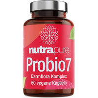 Produktbild von Nutrapure Probio7 Darmflora Komplex Kapseln ohne Zusatzstoffe
