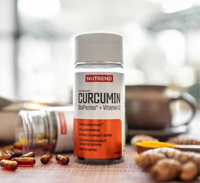 Nutrend Curcumin mit Bioperine und Vitamin D Kapseln 60 Stück – Bild 1 von 1