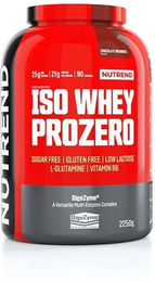 Nutrend ISO WHEY PROZERO Whey Protein Isolat Pulver Weiße Schokolade 2250 g – Bild 1 von 2