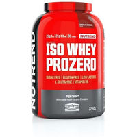Produktbild von Nutrend ISO WHEY PROZERO Whey Protein Isolat Pulver Weiße Schokolade 2250 g