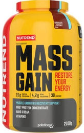 Nutrend Mass Gain Pulver Chocolate Coconut 2100g – Bild 1 von 5