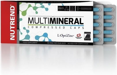 Nutrend Multimineral Mineralstoff-Komplex Kapseln für Sportler und Erwachsene 60 Stück – Bild 1 von 2
