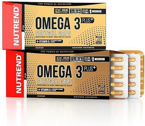 Nutrend Omega 3 Plus Softgel Kapseln 120 Stück – Bild 1 von 1