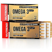 Produktbild von Nutrend Omega 3 Plus Softgel Kapseln 120 Stück