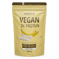 Produktbild von Nutri 3k Veganes Mehrkomponenten Proteinpulver Banane 1kg