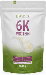 nutri+ 6K Mehrkomponenten Eiweißpulver Vegan Laktosefrei Zuckerfrei Neutral 1kg – Bild 1 von 1