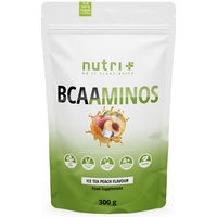 Produktbild von nutri+ BCAA Aminosäuren Komplex Pulver 300g vegan zuckerfrei glutenfrei laktosefrei