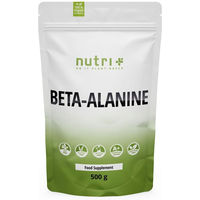 Produktbild von nutri+ Beta-Alanin Pulver 500g vegan glutenfrei laktosefrei zuckerfrei