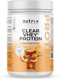 nutri+ Clear Vhey Protein Pulver vegan glutenfrei laktosefrei 400g – Bild 1 von 1
