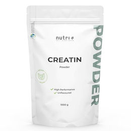 Nutri + Creatin Monohydrat Pulver 1 kg vegan ohne Zusatzstoffe – Bild 1 von 3