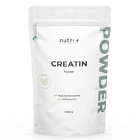 Produktbild von Nutri + Creatin Monohydrat Pulver 1 kg vegan ohne Zusatzstoffe