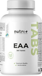 nutri+ EAA Essentielle Aminosäuren Komplex Tabletten glutenfrei zuckerfrei ohne Zusatzstoffe – Bild 1 von 2