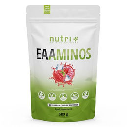 Nutri+ EAA Vegan Beeren-Mix Pulver 500 g hochdosiert glutenfrei und laktosefrei – Bild 1 von 1