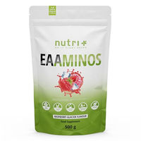 Produktbild von Nutri+ EAA Vegan Beeren-Mix Pulver 500 g hochdosiert glutenfrei und laktosefrei