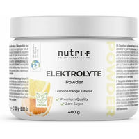 Produktbild von nutri+ Elektrolyte Pulver Lemon Orange zuckerfrei vegan glutenfrei laktosefrei
