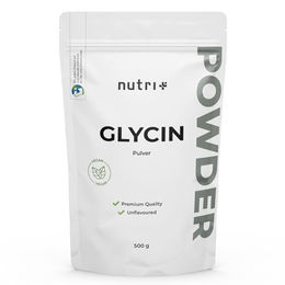 Nutri+ Glycin Pulver vegan 500 g ohne Zusatzstoffe – Bild 1 von 4