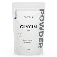 Produktbild von Nutri+ Glycin Pulver vegan 500 g ohne Zusatzstoffe