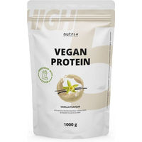 Produktbild von nutri+ High 5 Vegan Protein Pulver Mehrkomponenten zuckerfrei glutenfrei laktosefrei 1kg