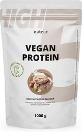 nutri+ High 5 Vegan Protein Pulver Mehrkomponenten zuckerfrei glutenfrei laktosefrei 1kg – Bild 1 von 1