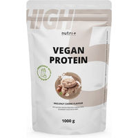 Produktbild von nutri+ High 5 Vegan Protein Pulver Mehrkomponenten zuckerfrei glutenfrei laktosefrei 1kg
