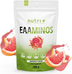 nutri+ Instant EAA Pulver 500g Essentielle Aminosäuren vegan zuckerfrei glutenfrei laktosefrei ohne Zusatzstoffe – Bild 1 von 1