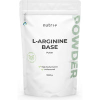 Produktbild von nutri+ L-Arginin Pulver 1kg glutenfrei zuckerfrei ohne Zusatzstoffe