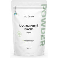 Produktbild von nutri+ L-Arginin Pulver 500g - Aminosäure glutenfrei zuckerfrei ohne Zusatzstoffe