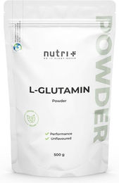 nutri+ L-Glutamin Pulver 500g vegan glutenfrei laktosefrei zuckerfrei – Bild 1 von 1