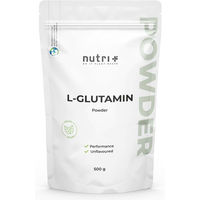 Produktbild von nutri+ L-Glutamin Pulver 500g vegan glutenfrei laktosefrei zuckerfrei