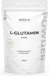 nutri+ L-Glutamin Pulver vegan glutenfrei zuckerfrei – Bild 1 von 1