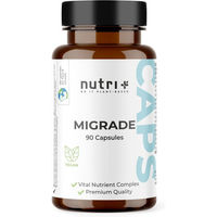 Produktbild von nutri+ Migrade Pflanzliche Kapseln vegan und glutenfrei