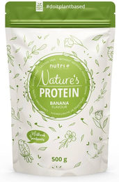 nutri+ Natures Protein Mehrkomponenten Eiweißpulver Vegan Glutenfrei Laktosefrei Neutral 500 g – Bild 1 von 1