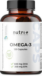 nutri+ Omega 3 Algenöl Vegan Glutenfrei 120 Kapseln – Bild 1 von 2