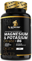 Nutri Pro Sport Mineralstoff-Komplex Magnesium- und Kaliumcitrat mit Vitamin B6 Kapseln für Sportler 60 Stück – Bild 1 von 1