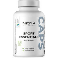 Produktbild von nutri+ Sport Essentials Vitamine für Sportler vegan glutenfrei laktosefrei zuckerfrei 120 Kapseln