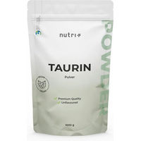Produktbild von nutri+ Taurin Pulver 1 kg Aminosäure glutenfrei zuckerfrei ohne Zusatzstoffe