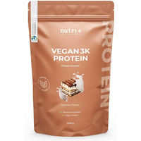 Produktbild von nutri+ Vegan 3k Protein Mehrkomponenten Protein Pulver vegan und laktosefrei
