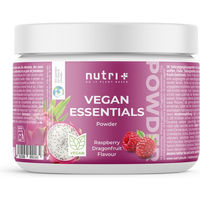 Produktbild von nutri+ Vegan Essentials Raspberry Dragonfruit Pulver vegan