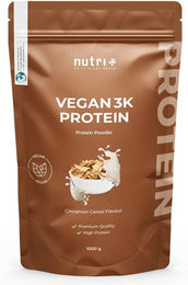 nutri+ Veganes Mehrkomponenten Proteinpulver laktosefrei 1000 g – Bild 1 von 3