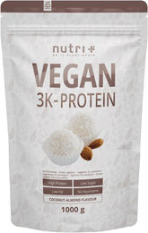 nutri+ Veganes Mehrkomponenten Proteinpulver laktosefrei 1kg – Bild 1 von 1