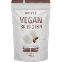 Produktbild von nutri+ Veganes Mehrkomponenten Proteinpulver laktosefrei 1kg