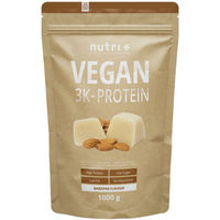 Produktbild von nutri+ Veganes Mehrkomponenten Proteinpulver laktosefrei und ohne Zusatzstoffe 1kg