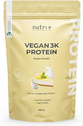 nutri+ Veganes Mehrkomponenten Proteinpulver laktosefrei und ohne Zusatzstoffe 1kg – Bild 1 von 1