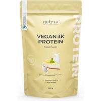 Produktbild von nutri+ Veganes Mehrkomponenten Proteinpulver laktosefrei und ohne Zusatzstoffe 1kg