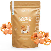 Produktbild von nutri+ Veganes Mehrkomponenten Proteinpulver laktosefrei und ohne Zusatzstoffe 1kg